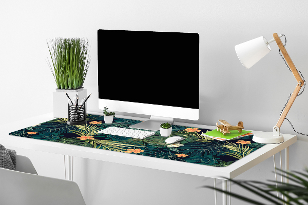 Tapis de bureau Fleurs et feuilles