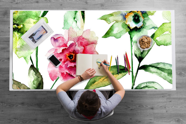 Sous main de bureau Fleurs de printemps