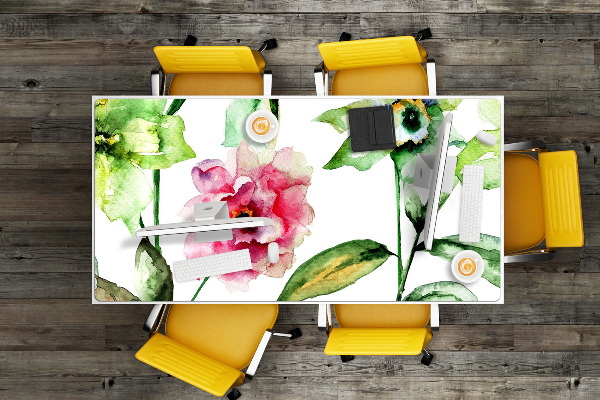 Sous main de bureau Fleurs de printemps
