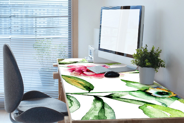 Sous main de bureau Fleurs de printemps