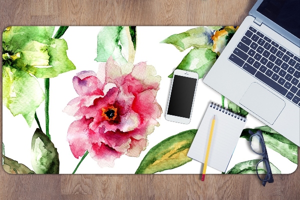 Sous main de bureau Fleurs de printemps
