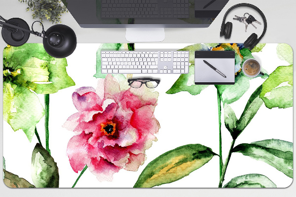 Sous main de bureau Fleurs de printemps