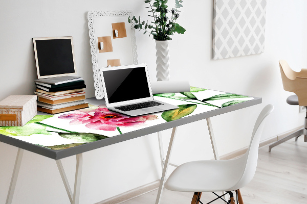 Sous main de bureau Fleurs de printemps