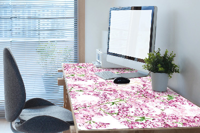 Sous main de bureau Fleurs lilas