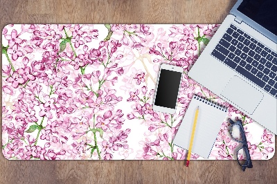 Sous main de bureau Fleurs lilas