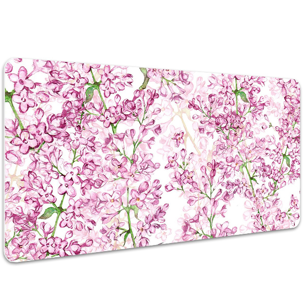 Sous main de bureau Fleurs lilas