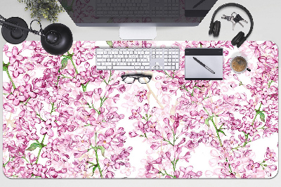 Sous main de bureau Fleurs lilas