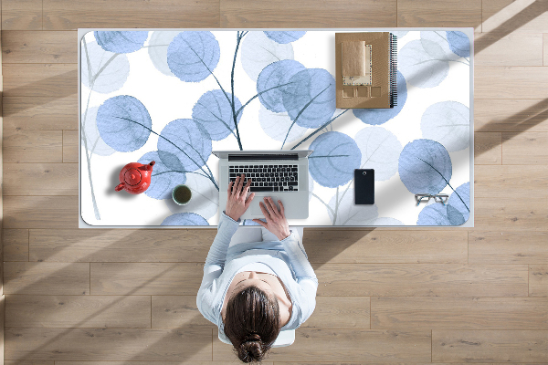 Sous-main bureau Branches avec des feuilles