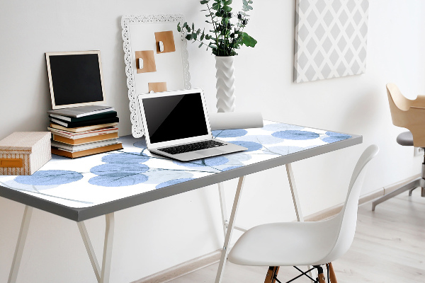 Sous-main bureau Branches avec des feuilles