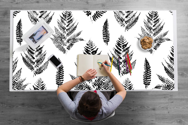 Tapis de bureau Empreintes de fougère