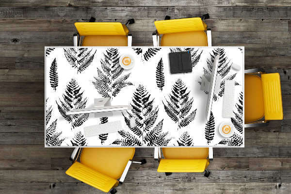 Tapis de bureau Empreintes de fougère