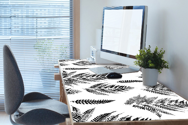 Tapis de bureau Empreintes de fougère