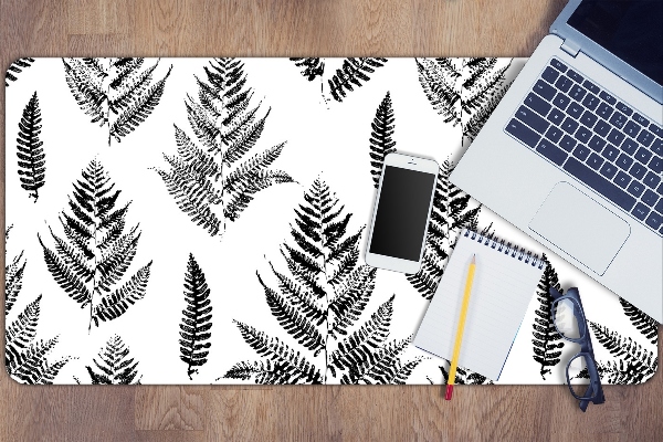 Tapis de bureau Empreintes de fougère