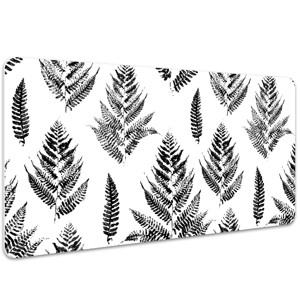 Tapis de bureau Empreintes de fougère