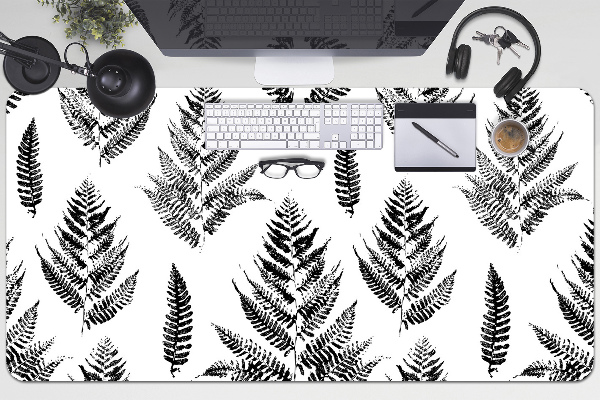 Tapis de bureau Empreintes de fougère