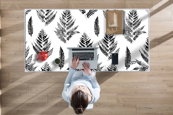 Tapis de bureau Empreintes de fougère