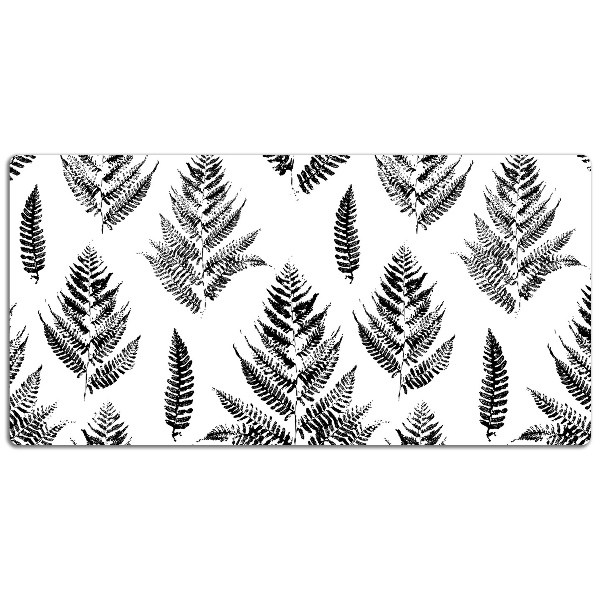 Tapis de bureau Empreintes de fougère