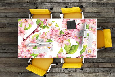 Tapis de bureau fleurs de cerisier