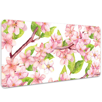 Tapis de bureau fleurs de cerisier