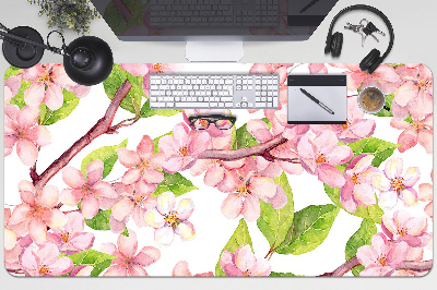 Tapis de bureau fleurs de cerisier