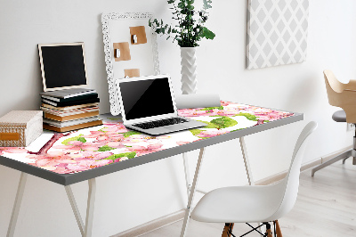 Tapis de bureau fleurs de cerisier