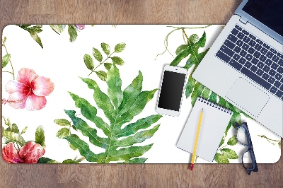 Tapis de bureau Feuilles et fleurs