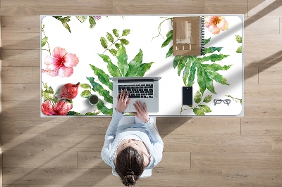 Tapis de bureau Feuilles et fleurs