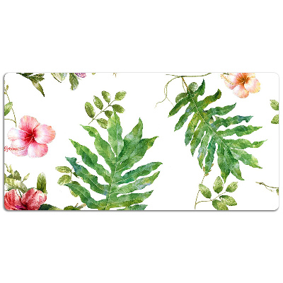 Tapis de bureau Feuilles et fleurs