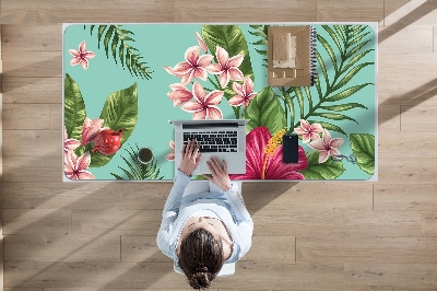 Sous main de bureau Fleurs