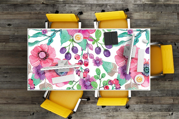 Tapis de bureau Fleurs et baies