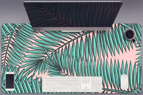 Tapis de bureau Feuille exotique