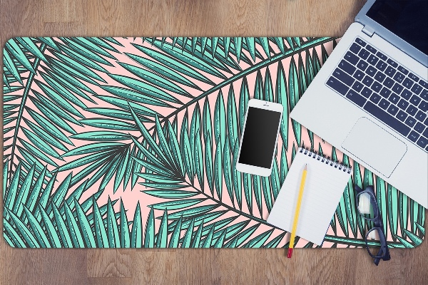 Tapis de bureau Feuille exotique