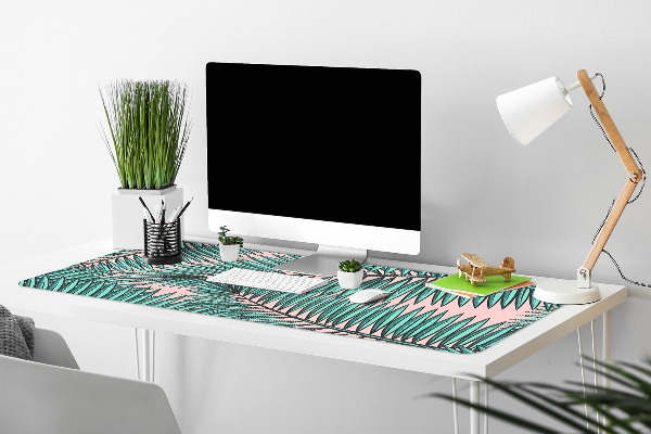 Tapis de bureau Feuille exotique