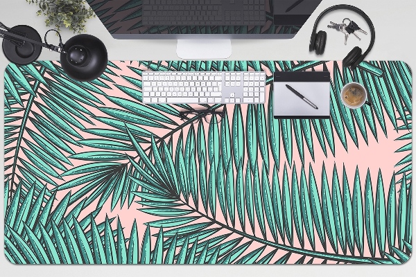 Tapis de bureau Feuille exotique