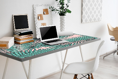 Tapis de bureau Feuille exotique