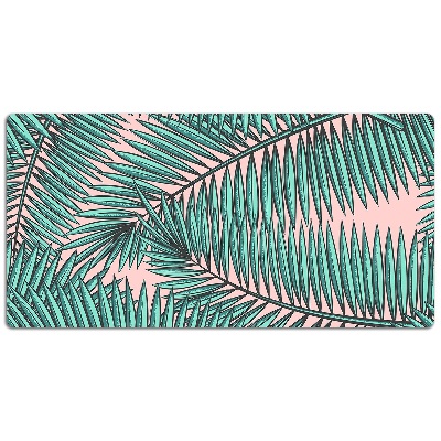 Tapis de bureau Feuille exotique