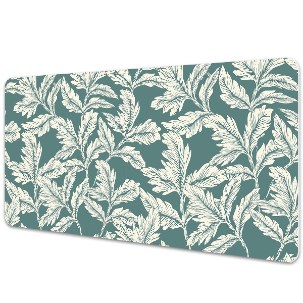 Tapis de bureau Image des feuilles