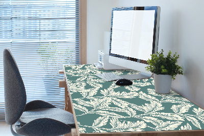 Tapis de bureau Image des feuilles