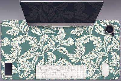 Tapis de bureau Image des feuilles