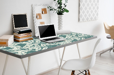 Tapis de bureau Image des feuilles