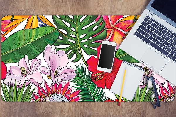 Tapis de bureau Fleurs colorées