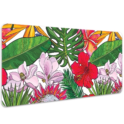 Tapis de bureau Fleurs colorées