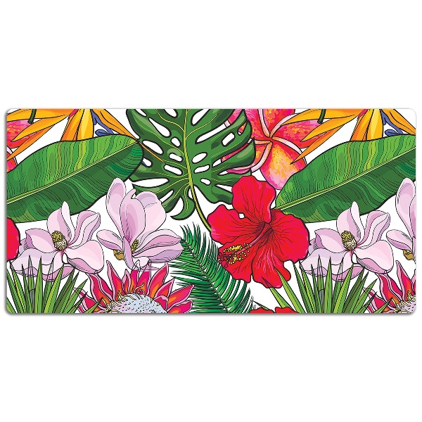 Tapis de bureau Fleurs colorées