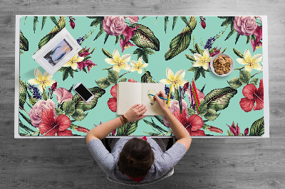 Tapis de bureau Feuilles et fleurs