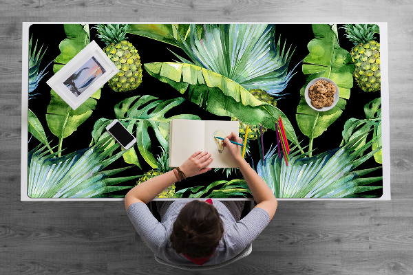 Sous main de bureau Ananas
