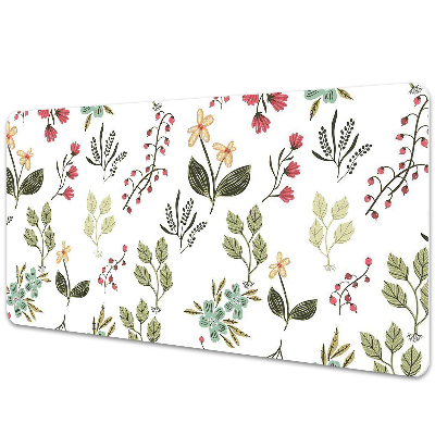 Tapis de bureau Baies et fleurs