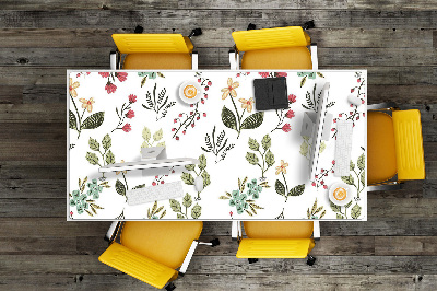 Tapis de bureau Baies et fleurs