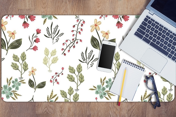 Tapis de bureau Baies et fleurs