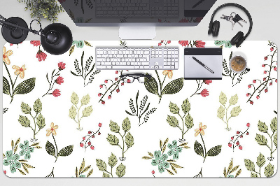 Tapis de bureau Baies et fleurs