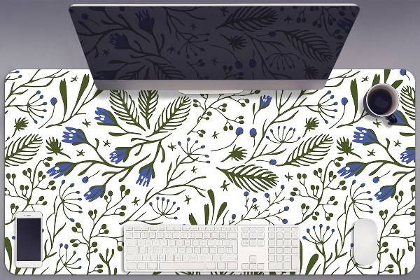 Sous main de bureau Fleurs